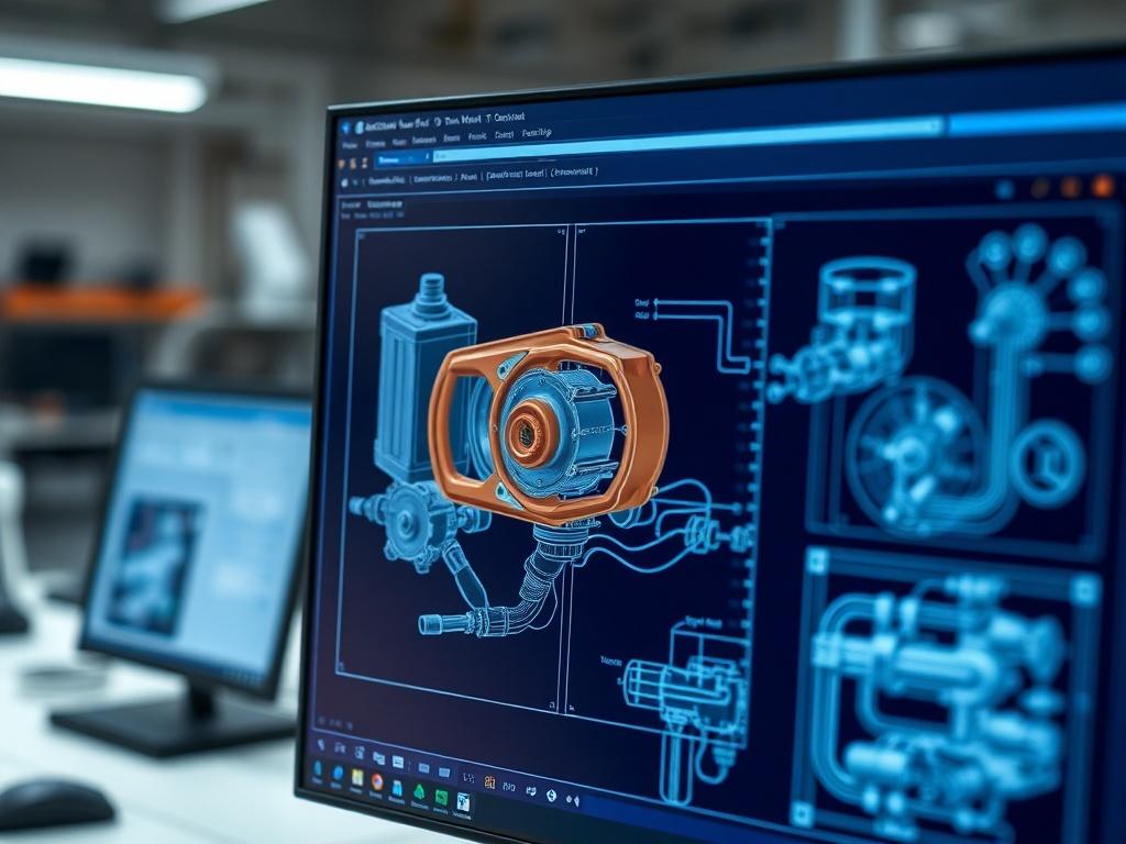 Manufacturing facility BIM model